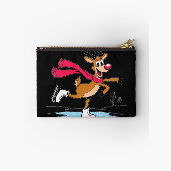 Item preview, Rudolph the Red-Nosed Skater - Cute Reindeer Winter Fun  designed and sold by A-Szczesniak.