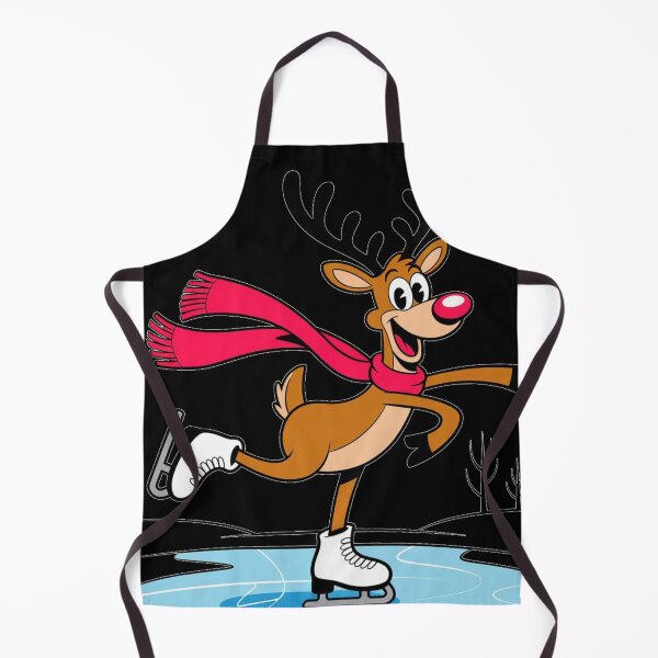 Item preview, Rudolph the Red-Nosed Skater - Cute Reindeer Winter Fun  designed and sold by A-Szczesniak.