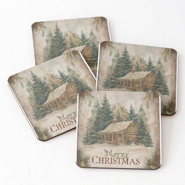 Item preview, Christmases of Yesteryear — Vintage Holiday Posters designed and sold by MidArtForge.