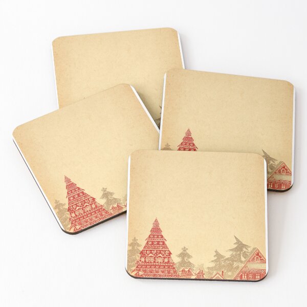 Item preview, Christmases of Yesteryear — Vintage Holiday Posters designed and sold by MidArtForge.