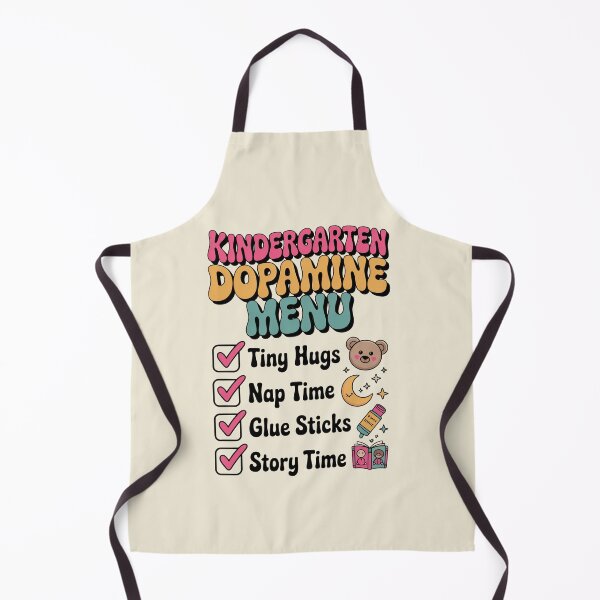 Item preview, Kindergarten Dopamine Menu Teacher Retro Groovy Checklist designed and sold by ViralVector.