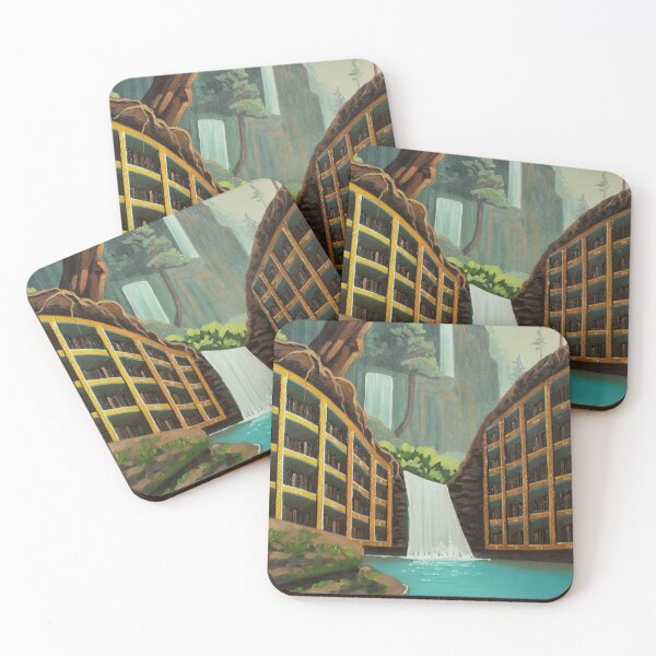 Item preview, Abandoned library designed and sold by Yue Zeng Art Studio.