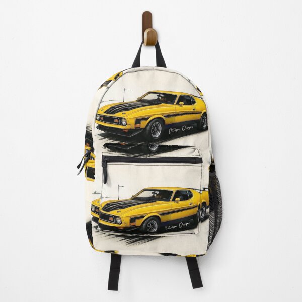 Item preview, Ford Mustang Mach 1 Fanart (Yellow 1) designed and sold by Peterson Designs.