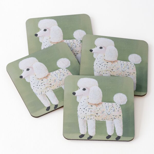 Item preview, Whimsical Poodle Portrait designed and sold by lautir.