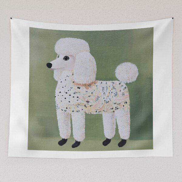 Item preview, Whimsical Poodle Portrait designed and sold by lautir.