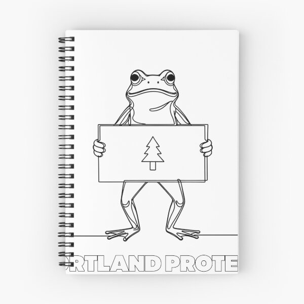 Item preview, simple Portland Protest Frog – Surreal Frog designed and sold by w66aboo.
