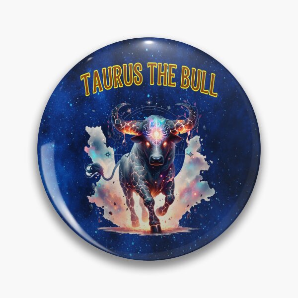Item preview, Enchanted Taurus the Bull – Zodiac Strength & Earth Magic designed and sold by MysticOzzy.