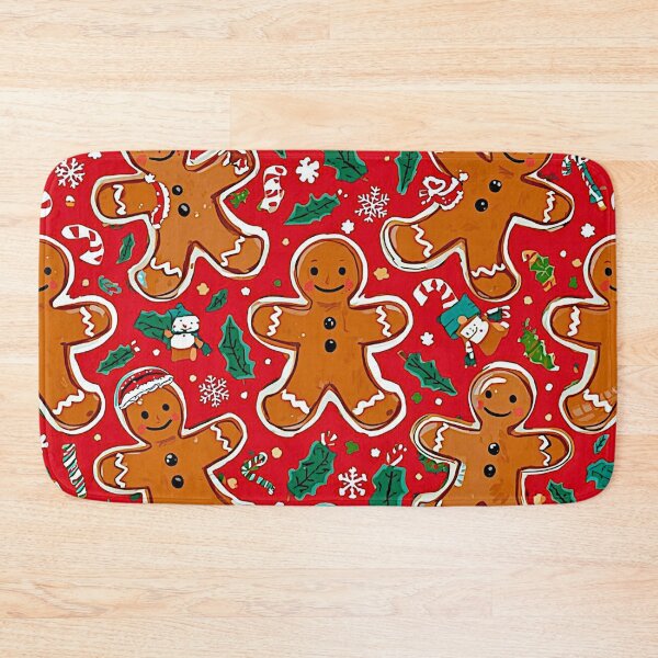 Item preview, Gingerbread Men Dancing In My Head Pattern designed and sold by shaang.