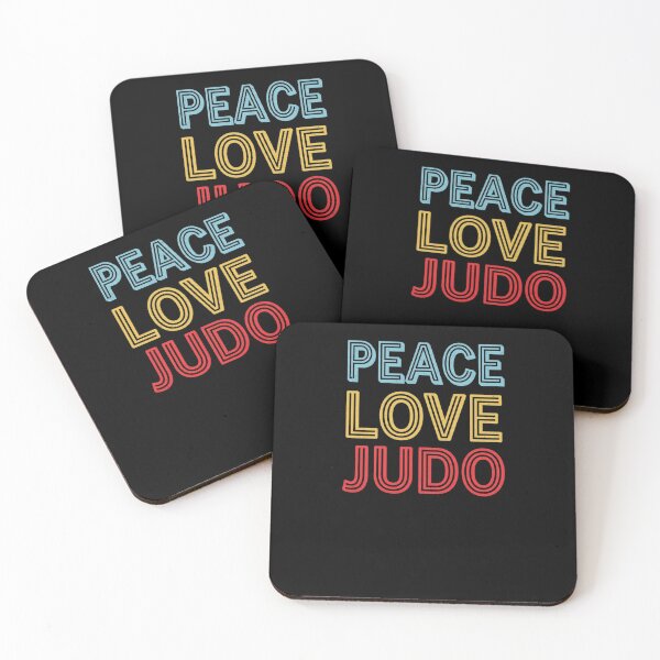Item preview, Peace Love Judo Martial Arts Enthusiast designed and sold by SofenArt.