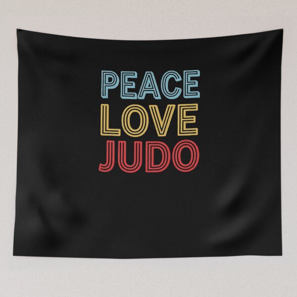 Item preview, Peace Love Judo Martial Arts Enthusiast designed and sold by SofenArt.