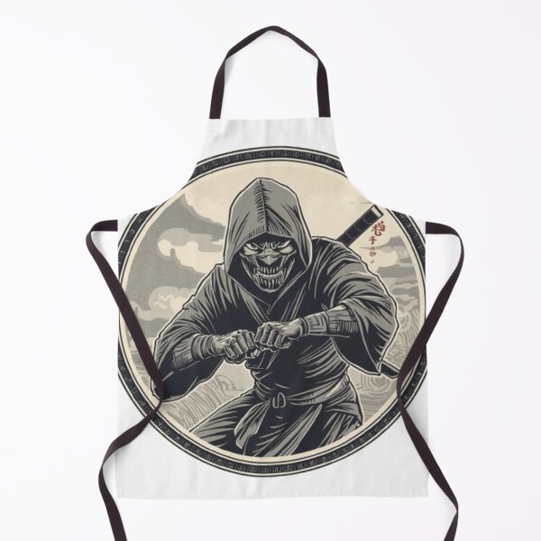 Item preview, Scary Ninja Stamp designed and sold by Asiantrendzz.