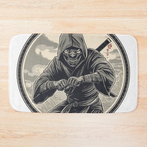 Item preview, Scary Ninja Stamp designed and sold by Asiantrendzz.
