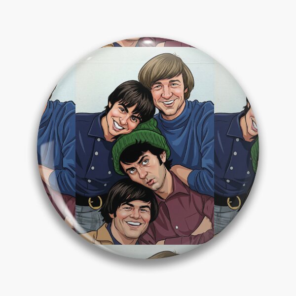 Item preview, Cartoon Caricatures of The Monkees designed and sold by MattBStickers.