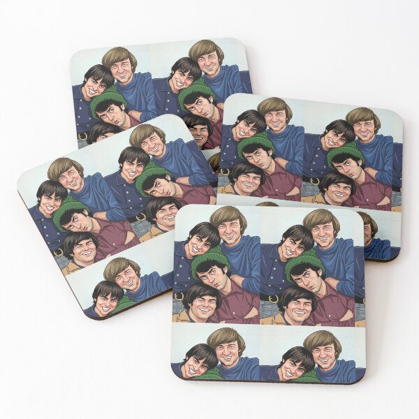 Item preview, Cartoon Caricatures of The Monkees designed and sold by MattBStickers.