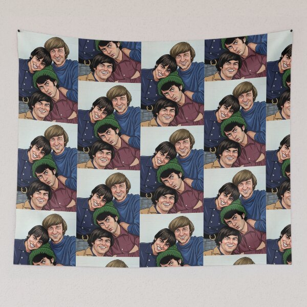 Item preview, Cartoon Caricatures of The Monkees designed and sold by MattBStickers.
