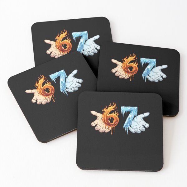 Item preview, Six and Seven Fire and Ice Number Joke designed and sold by SofenArt.
