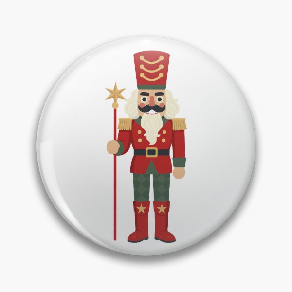 Item preview, Nutcracker Christmas Soldier Illustration - Festive Holiday Art designed and sold by station-one.