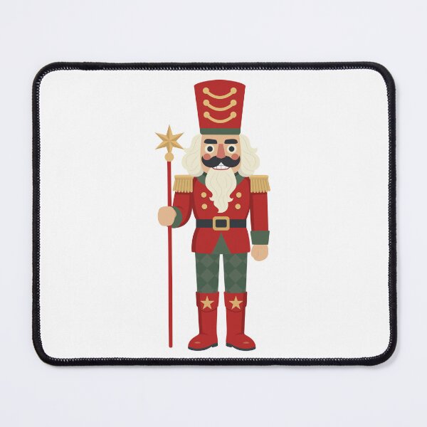 Item preview, Nutcracker Christmas Soldier Illustration - Festive Holiday Art designed and sold by station-one.