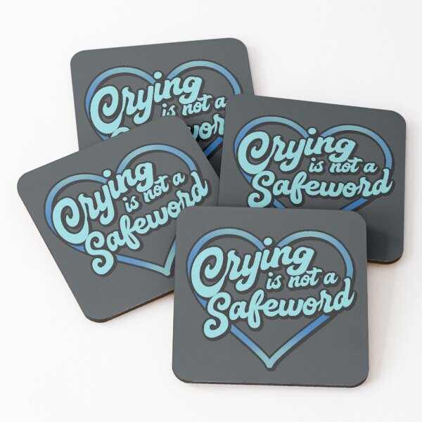 Item preview, Crying is not -blue- quote designed and sold by Lyxy.