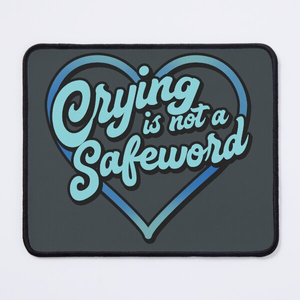 Item preview, Crying is not -blue- quote designed and sold by Lyxy.