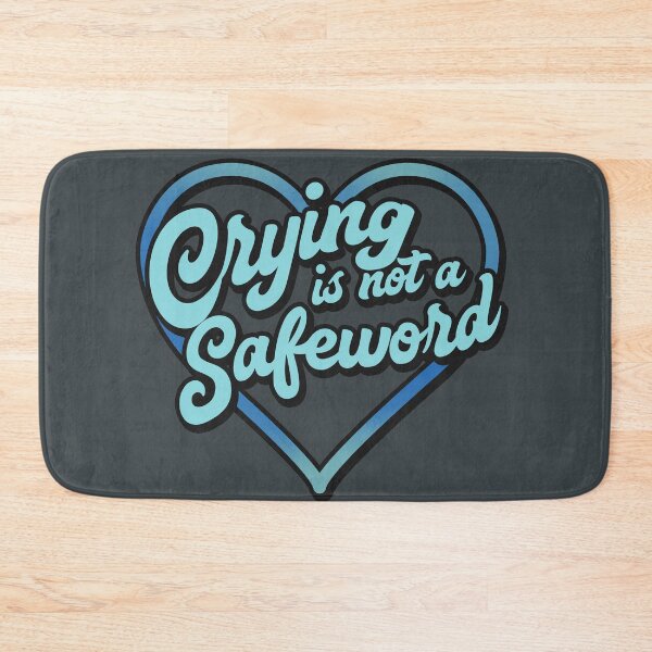 Item preview, Crying is not -blue- quote designed and sold by Lyxy.