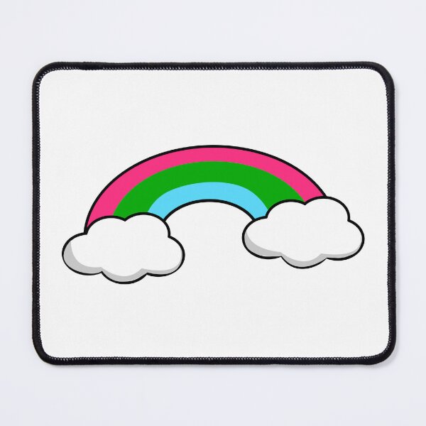 Item preview, Proud Rainbow in the Clouds Polysexual designed and sold by HarveyHandcraftsandDesigns.