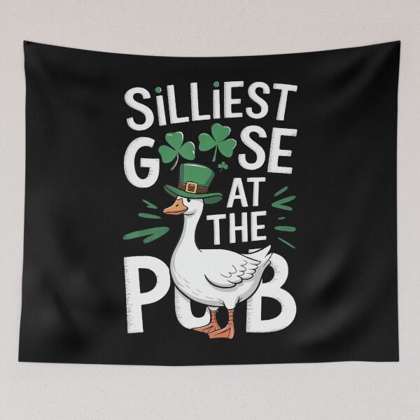 Item preview, Funny St Patricks Day Silliest Goose At The Pub designed and sold by tinglatoravi.