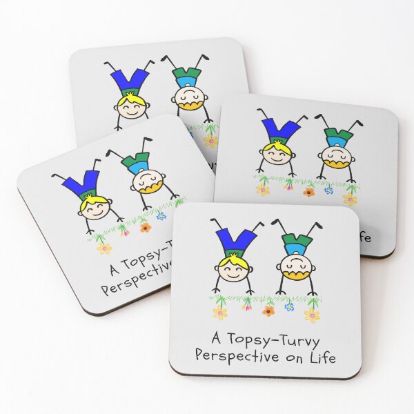 Item preview, A Topsy-Turvy Perspective on Life. designed and sold by MPC-Mince-Pies.