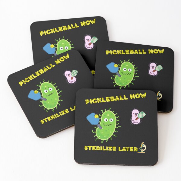 Item preview, Pickleball Now, Sterilize Later Gift – Funny Microbiology & Lab Humor for Biologists designed and sold by BLAKZONE.