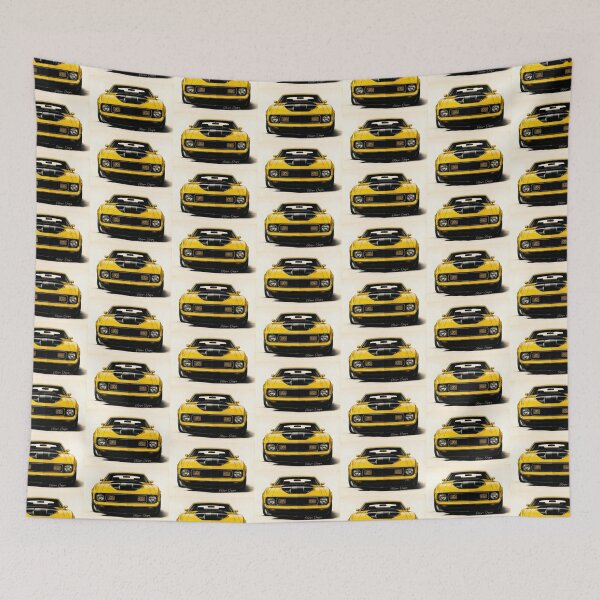 Item preview, Ford Mustang Mach 1 Fanart (Yellow 2) designed and sold by Peterson Designs.