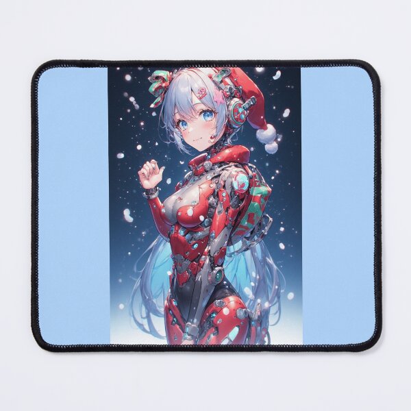 Item preview, Christmas anime android girl designed and sold by ArtsJulian.