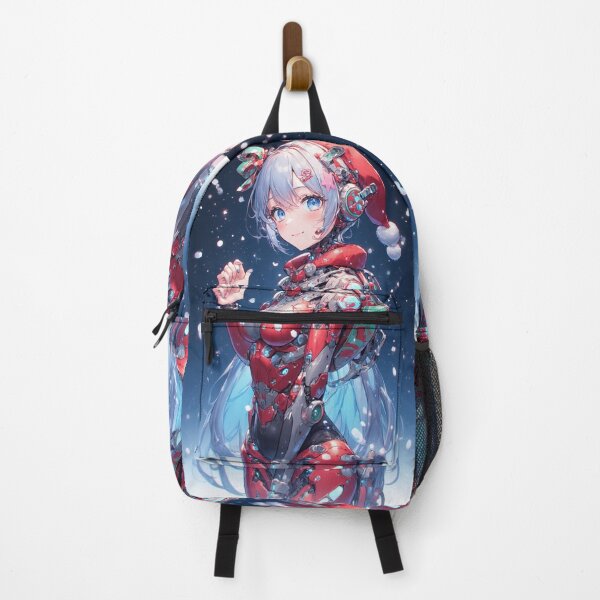Item preview, Christmas anime android girl designed and sold by ArtsJulian.