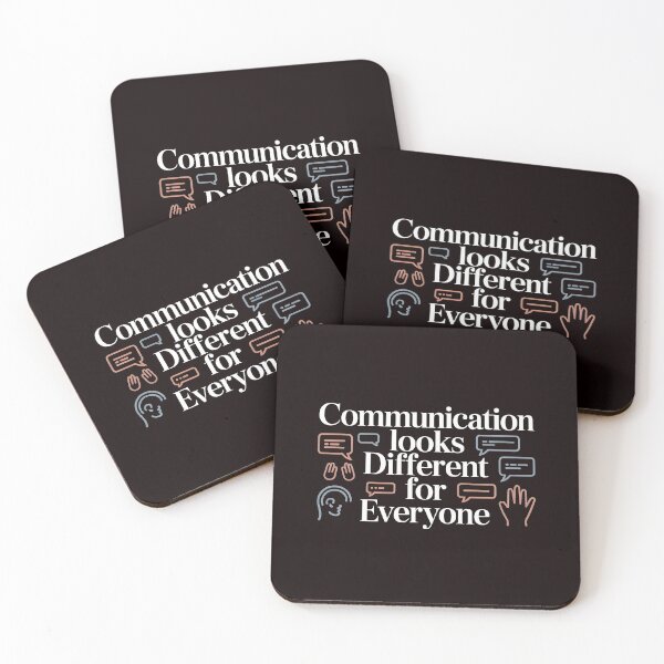 Item preview, Communication Looks Different Speech Therapy – Speechie Awareness Design designed and sold by Redgiant87x.