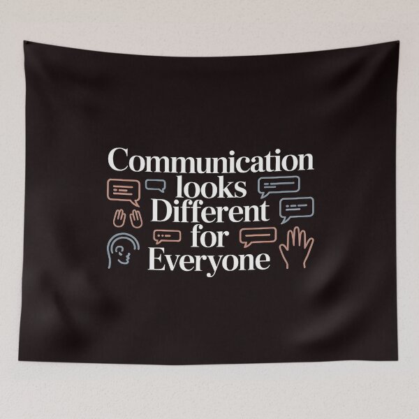 Item preview, Communication Looks Different Speech Therapy – Speechie Awareness Design designed and sold by Redgiant87x.
