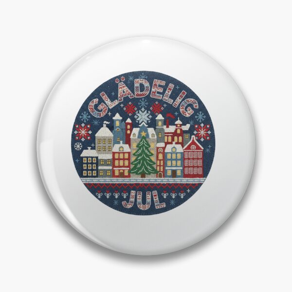 Item preview, Copenhagen Glædelig Jul Hygge Felt Xmas Patch designed and sold by Imaginarium of Chaos falcon88 .