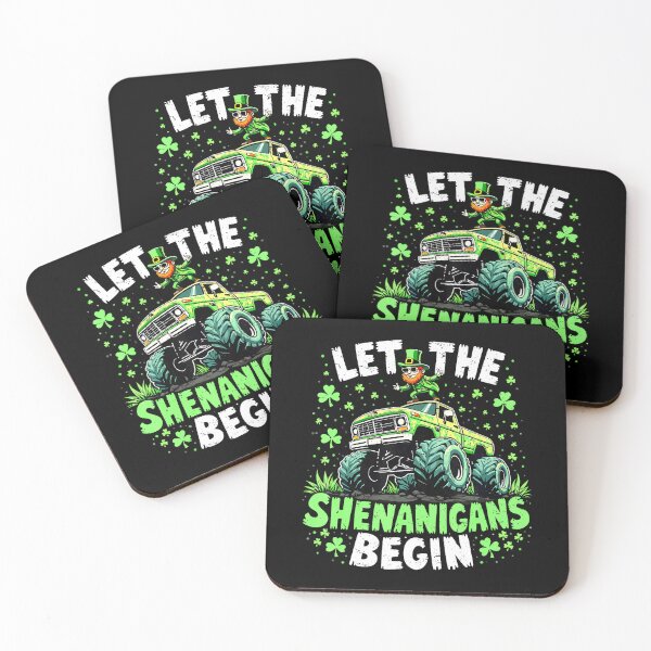 Item preview, Let The Shenanigans Begin Monster Truck designed and sold by tinglatoravi.