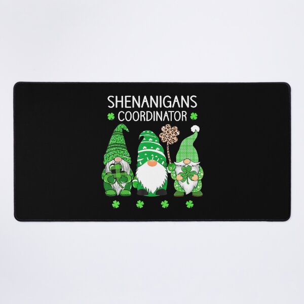 Item preview, St Patricks Day Lucky Shamrock Shenanigans Gnomes designed and sold by tinglatoravi.