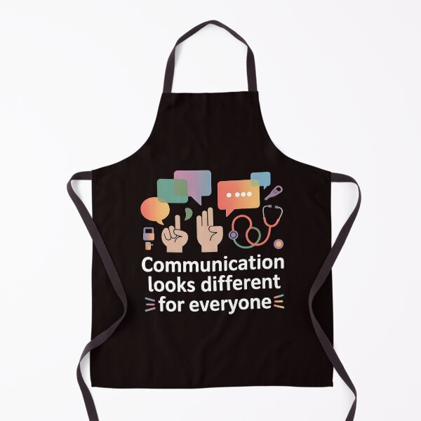 Item preview, Communication Looks Different Speech Therapy – SLP Mental Health Message designed and sold by Redgiant87x.
