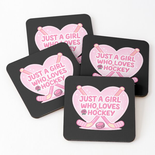 Item preview, Just a girl who loves hockey feeling free designed and sold by SkeletonsDanger.