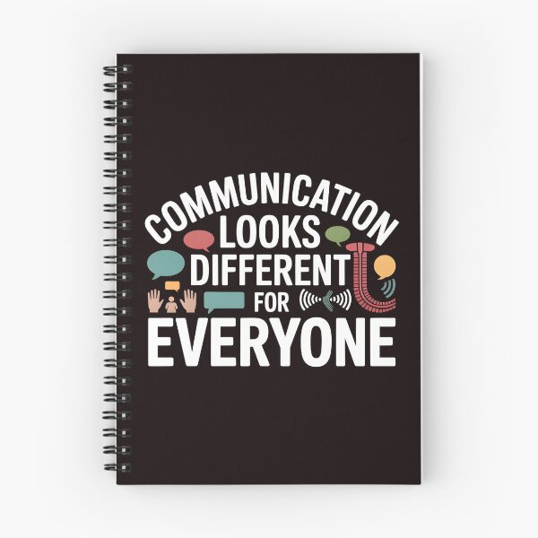Item preview, Communication Looks Different Speech Therapy – Proud Speech Therapist Saying designed and sold by Redgiant87x.