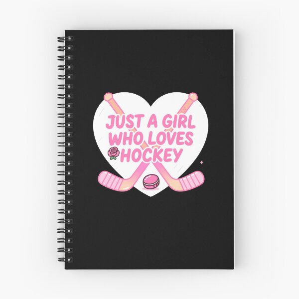 Item preview, Just a girl who loves Ice hockey feeling alive designed and sold by SkeletonsDanger.