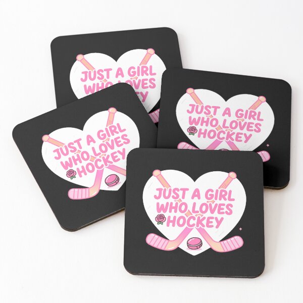 Item preview, Just a girl who loves Ice hockey feeling alive designed and sold by SkeletonsDanger.
