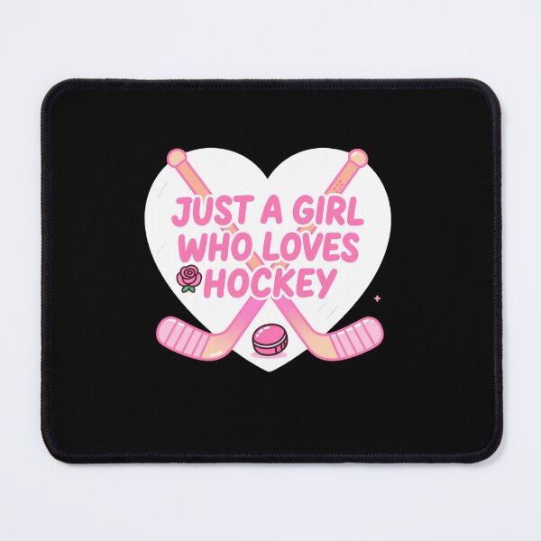 Item preview, Just a girl who loves Ice hockey feeling alive designed and sold by SkeletonsDanger.