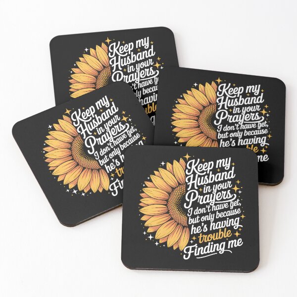 Item preview, Keep My Husband in Your Prayers – Funny Single Christian Saying designed and sold by Millsoft.