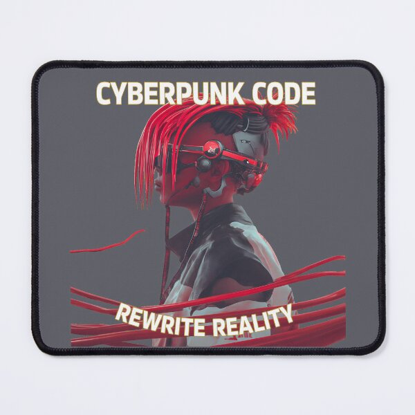Item preview, Cyberpunk Code Rewrite Reality Futuristic Art designed and sold by AbcDigs Studio.