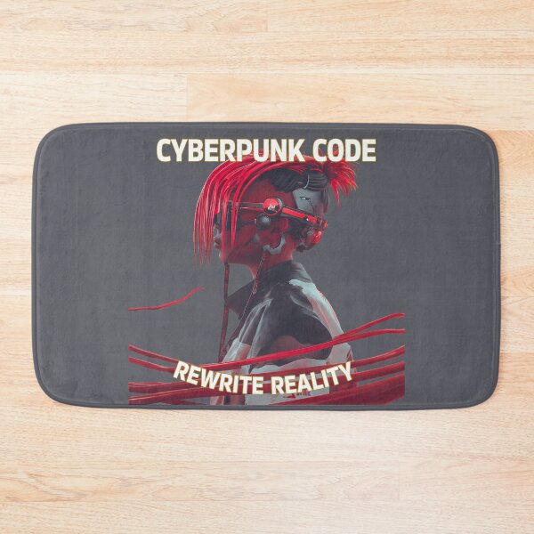 Item preview, Cyberpunk Code Rewrite Reality Futuristic Art designed and sold by AbcDigs Studio.