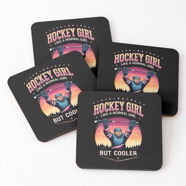 Item preview, Hockey girl like a normal girl but cooler forever proud designed and sold by SkeletonsDanger.