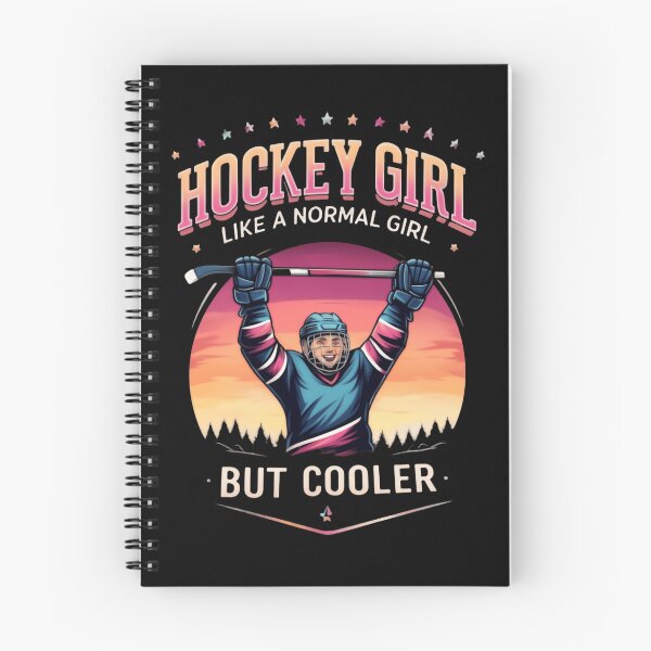 Item preview, Hockey girl like a normal girl but cooler forever proud designed and sold by SkeletonsDanger.