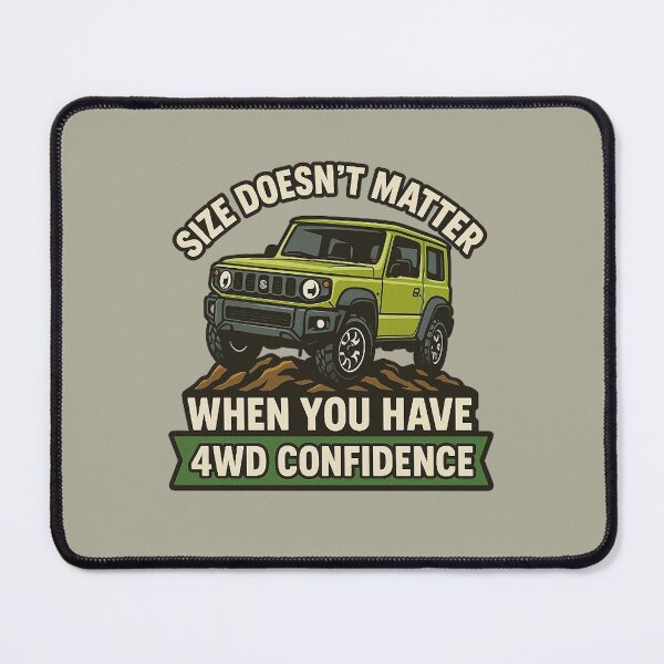 Item preview, Size Doesn’t Matter When You Have 4WD Confidence designed and sold by ThreadGhost.