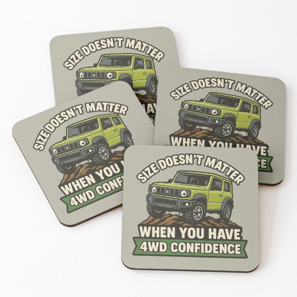 Item preview, Size Doesn’t Matter When You Have 4WD Confidence designed and sold by ThreadGhost.